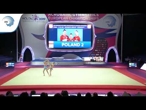 Women's group Poland - 2019 European Age Group competitions, 11 - 16 final
