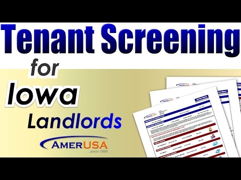 Iowa Tenant Screening Services for Landlords