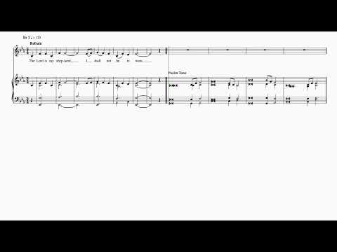 Psalm 23C - The Lord is My Shepherd (Dale A. Witte)