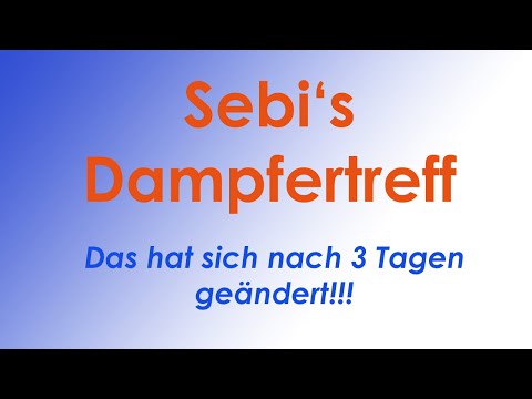 Sebis Dampfertreff [ RAUCHEN AUFHÖREN ] E- Zigarette | Das hat sich nach 3 Tagen verändert