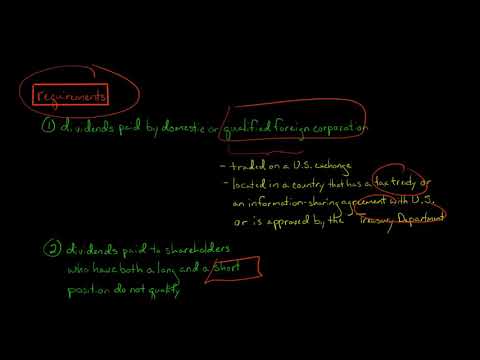 Qualified Dividends vs Ordinary Dividends U S Tax
