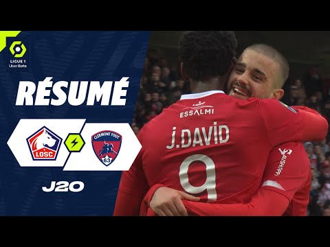 Resumen de Lille vs Clermont Jornada 20