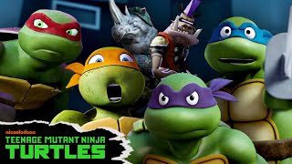 Turtles Rescue THEMSELVES from Another Dimension?! | &quot;Wanted: Bebop &amp; Rocksteady&quot; Full Scene | TMNT
