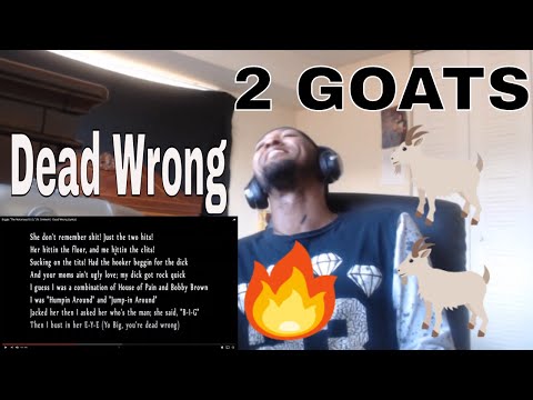 Biggie "The Notorious B.I.G." (ft. Eminem) - Dead Wrong ((REACTION))