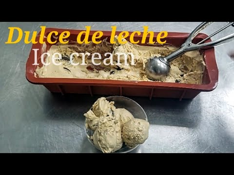 Dulce de leche ice cream | 3 ingredients