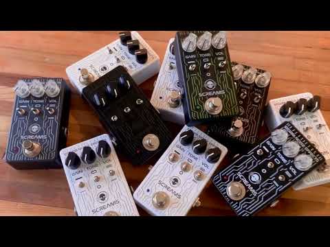 Screams - Storm Noise Effects Matte White Tube Screamer Clone image 6