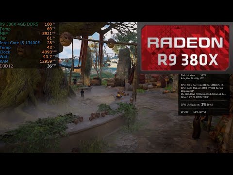 Assassin's creed valhalla R9 380X 4GB