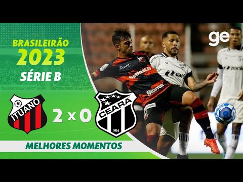 Gols e lances de Ituano x Ceará