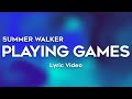 Summer Walker Playing Games Lyrics