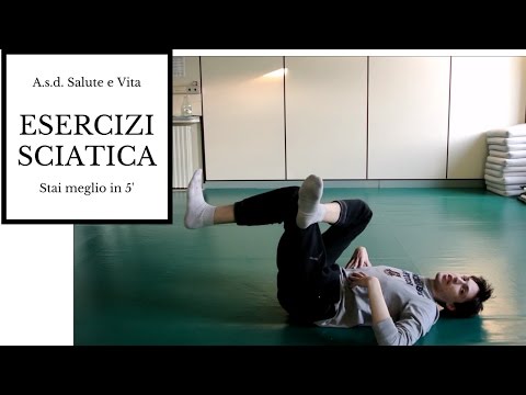 Esercizi per la Sciatica (stai meglio in 5')