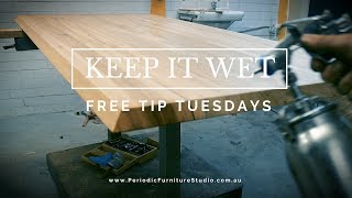 How To Get The Perfect Spray On Finish - Free Tip Tuesdays