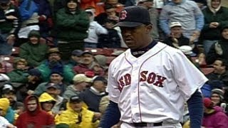 Pedro Martinez starts game with immaculate inning