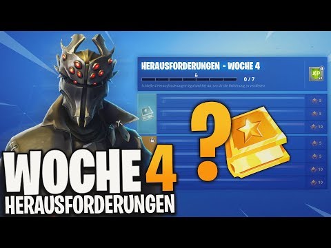 DIE NEUEN WOCHE 4 HERAUSFORDERUNGEN! 🔥 Season 6 Woche 4 Aufgaben | Fortnite Battle Royale | Detu