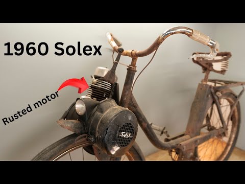 Petrol Heads version of an e-bike 1960 ,1700 solex restoration  stage one