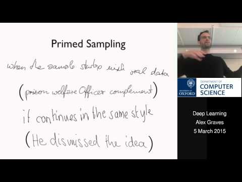 Deep Learning Lecture 13: Alex Graves on Hallucination with RNNs