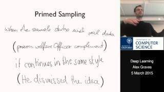 Deep Learning Lecture 13: Alex Graves on Hallucination with RNNs