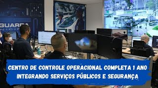 Centro de Controle Operacional de Santos completa um ano integrando serviços públicos e segurança