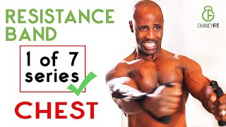RESISTANCE BAND WORKOUT | FOR BIG CHEST | FITBEAST