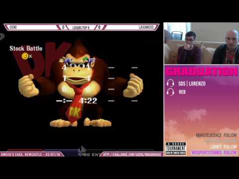Graduation Losers R2 - sh | Ook! (DK) vs Lavanoid (Luigi, Marth)