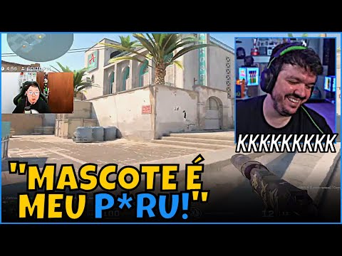 "É O LIMINHA MASCOTE DO GAULES?" KKKKKKKKKKKKKKKKK