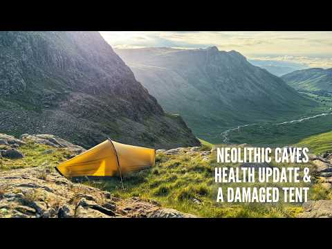 Solo Camping in the Mountains with Rain in the Hilleberg Enan | Neolithic Caves & Health Update