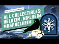 God of War Ragnarok - All Collectibles: Helheim, Musphelheim, Niflheim