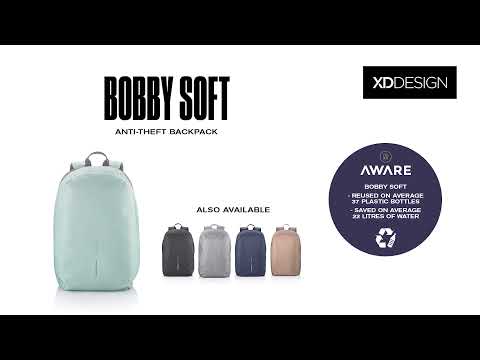 XD Design Kuprinė su apsauga nuo vagių BOBBY SOFT video