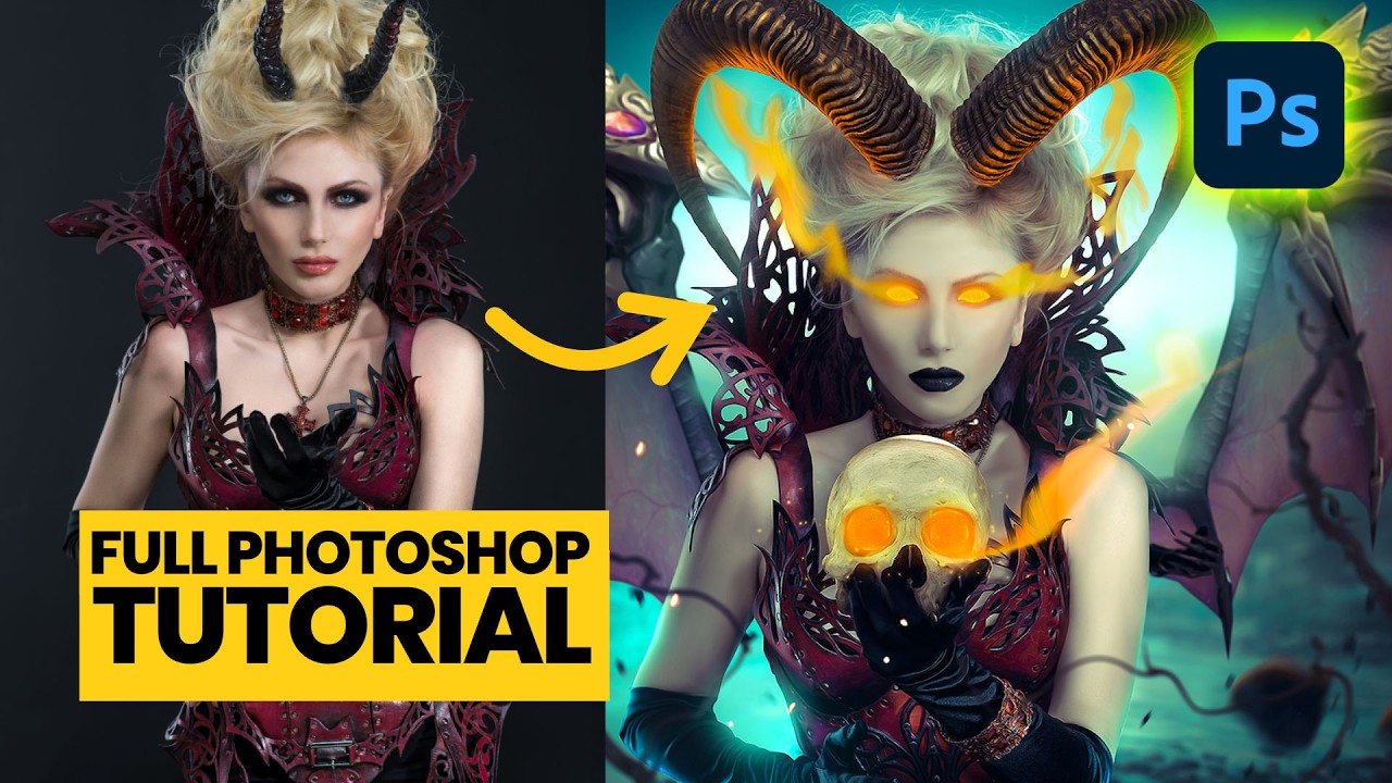 Mastering Dark Cinematic Lighting in Photoshop: Advanced Tutorial (No AI)