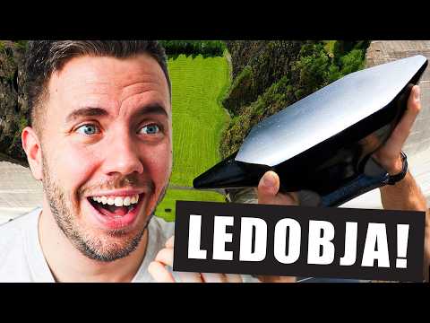 Ledobáltak egy MAGAS GÁTRÓL mindenféle cuccot!