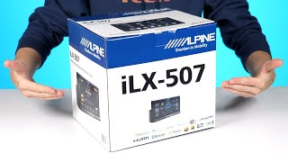 Alpine iLX-507 High Definition Receiver Review Unboxing and Walkthrough