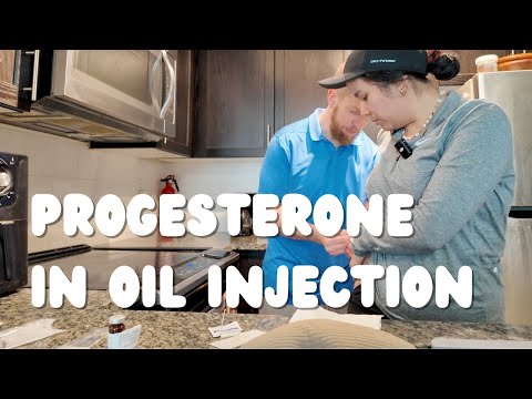 IVF Journey: Doing our Progesterone in Oil (PIO) shot
