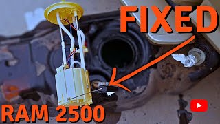 Ram 2500 Fuel Pump Install - Everything You Need to Know