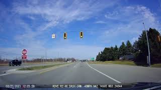 Drive From Auburn Hills; To E.G. Nicks, Lapeer, Michigan, 3/27/21