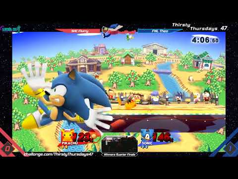 SHC Flurry (Falco, Pikachu) vs FNL Theo (Sonic) - WQF
