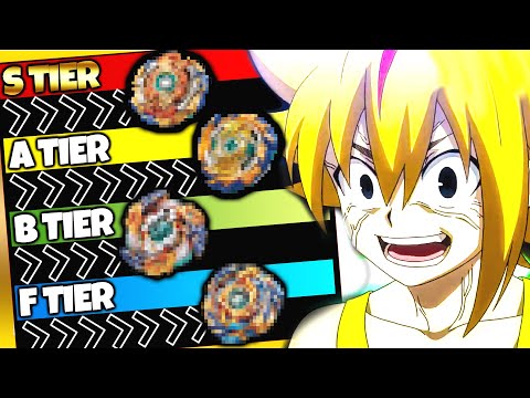 ULTIMATE FAFNIR TIER LIST - Beyblade Burst Tier List (All seasons - God, Cho Z, GT, Sparking)