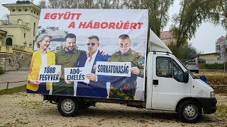 Viktor Orbán acusa a su rival opositor de estar financiado por Ucrania