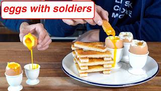 The BEST Breakfast You NEVER MAKE(Eggs With Soldiers)