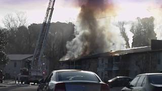preview picture of video '1-28-2010 Apartment Fire'