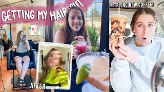 FINALLY Getting My Hair Cut + Seeing Alexis & Allison, Trying New Coffee Recipes & My Life is a Mess