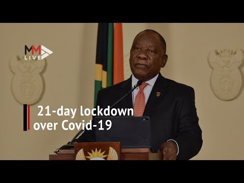 SA announces 21 day lockdown over Covid 19
