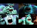 Monsters Inc University James P Sullivan Roar Scream Compilation