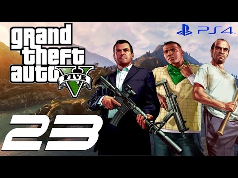 Grand Theft Auto V PS4 - Walkthrough Part 23 - Deep Inside & Minor Turbulence