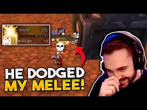 I nearly threw vs Warrior/Paladin in a high rated game