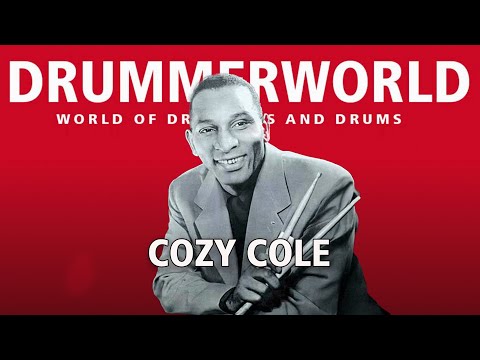 Cozy Cole: The Great Jam Session - 1958 #cozycole #drummerworld