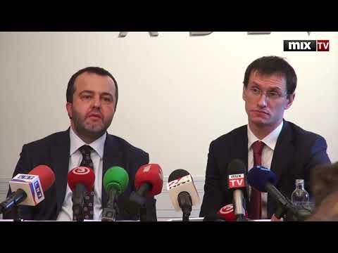 "ABLV Bank" на пресс-конференции проинформировал о переговорах с Европейским центральным банком.