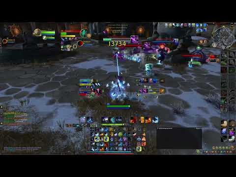 Frost Mage and Affliction Warlock vs Enhancement Shaman and Windwalker Monk