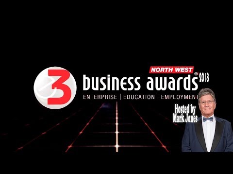 Hosting the e3 Business Awards at the Macron Arena in Bolton, 2018 .