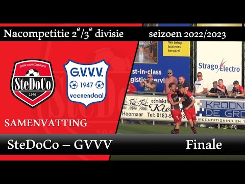 Samenvatting SteDoCo - GVVV (21/06/23, nacompetitie, finale)