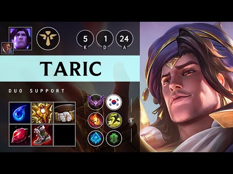 Taric Support vs Pyke - KR Master Patch 25.10