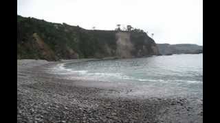 preview picture of video 'Playa de Castello (El Franco) Asturias - VídeoblogASTURIAS.com'